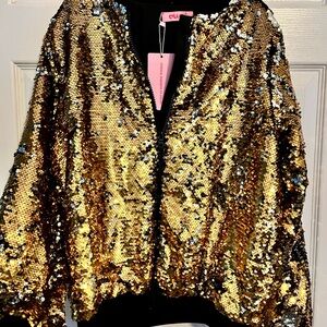 Gold Sequin Jacket